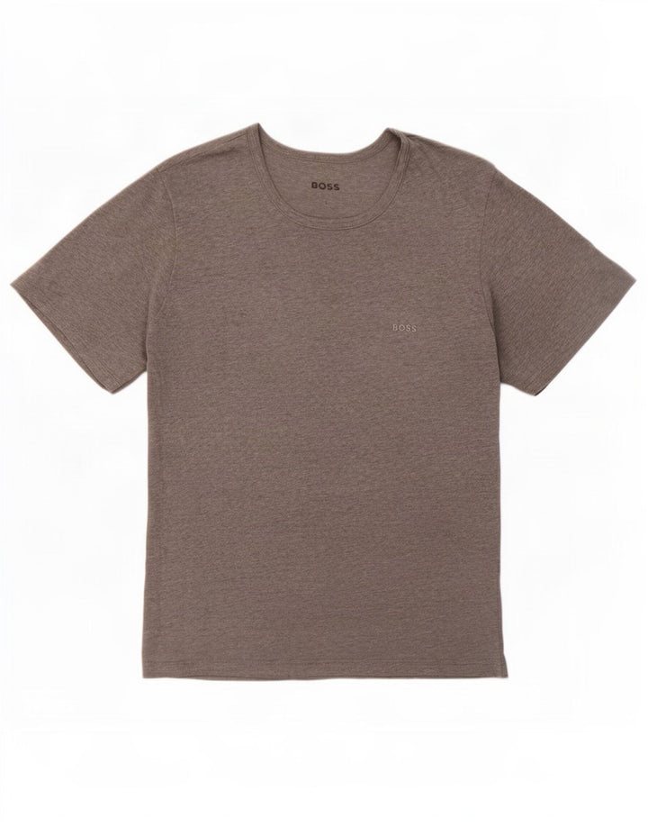 Muška majica kratkih rukava Hugo Boss Large Grey Flected