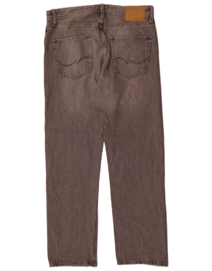 Jack & Jones Muške uske traperice W33 L32 Sivi pamuk