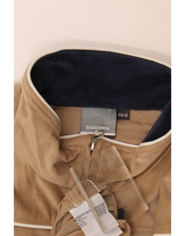 Diadora muška trenirka od velura IT 56 2XL bež poliester