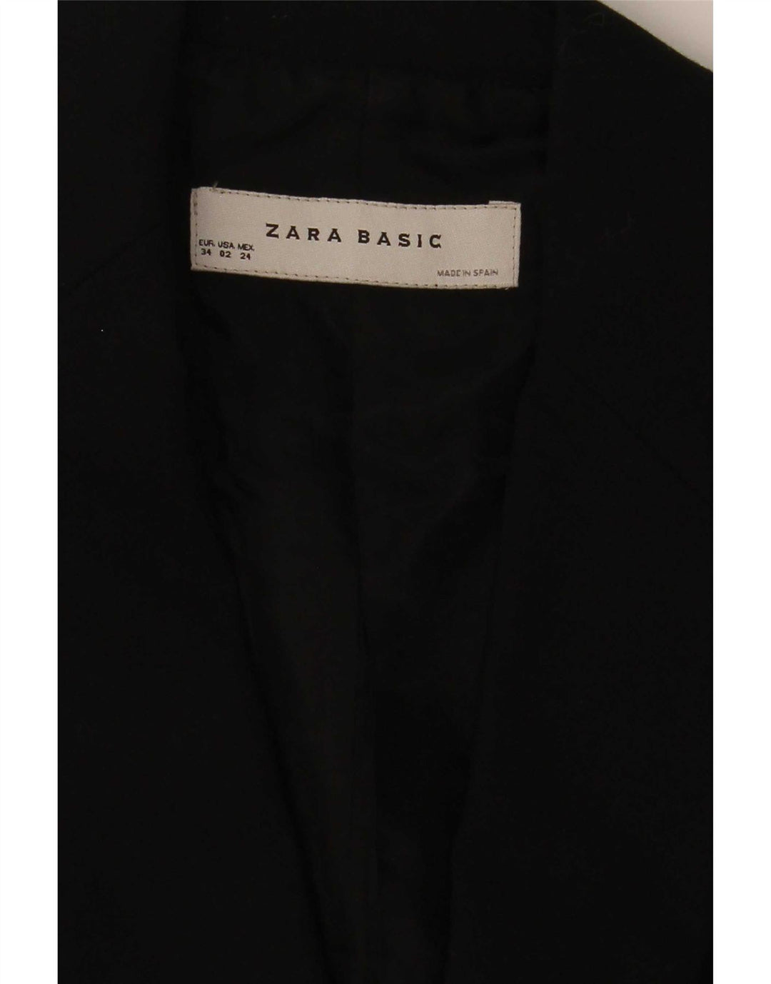 Zara ženski sako sa 1 gumbom EU 34 2XS crna