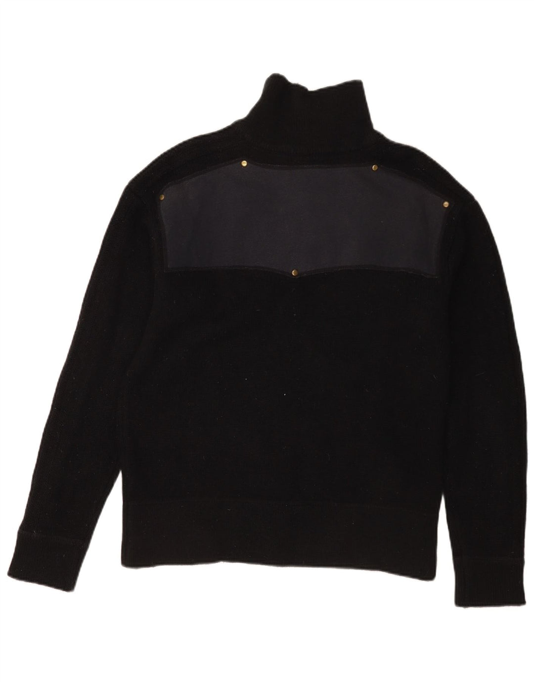 Dickies muški grafički kardigan džemper srednje crne boje od vune