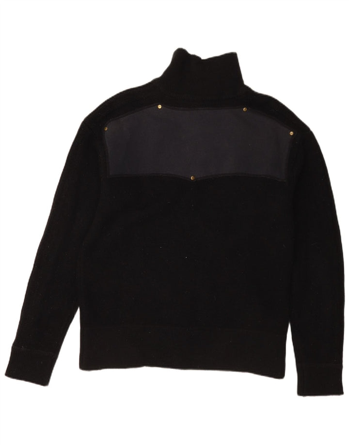 Dickies muški grafički kardigan džemper srednje crne boje od vune