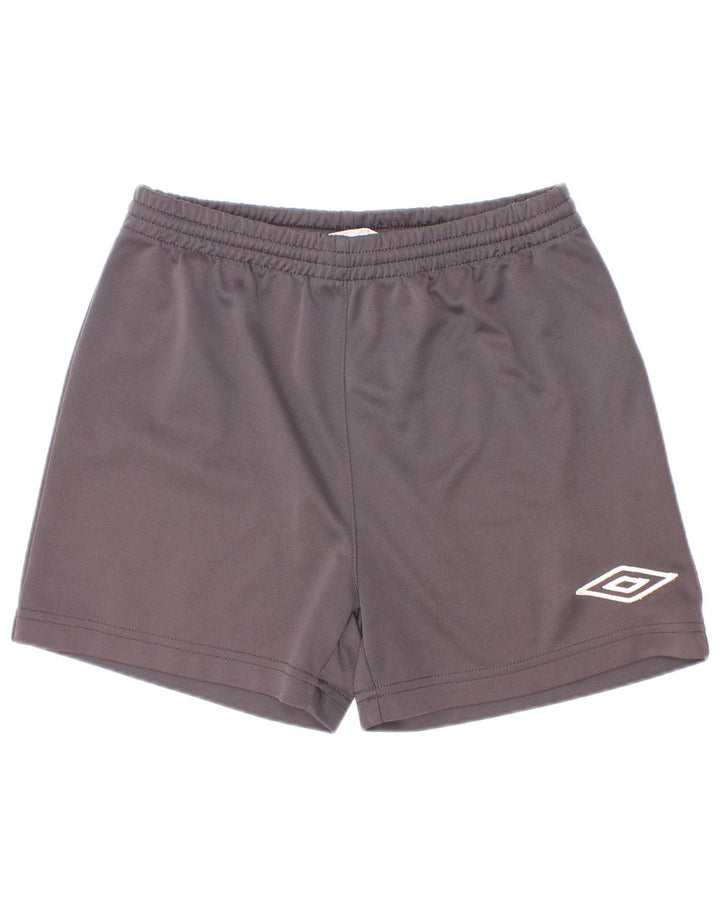 Umbro kratke sportske hlače za dječake 9-10 godina srednje sive