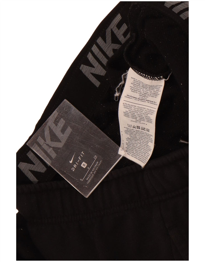 Nike Mens Dri Fit Trenirka Hlače Joggers Mali crni poliester