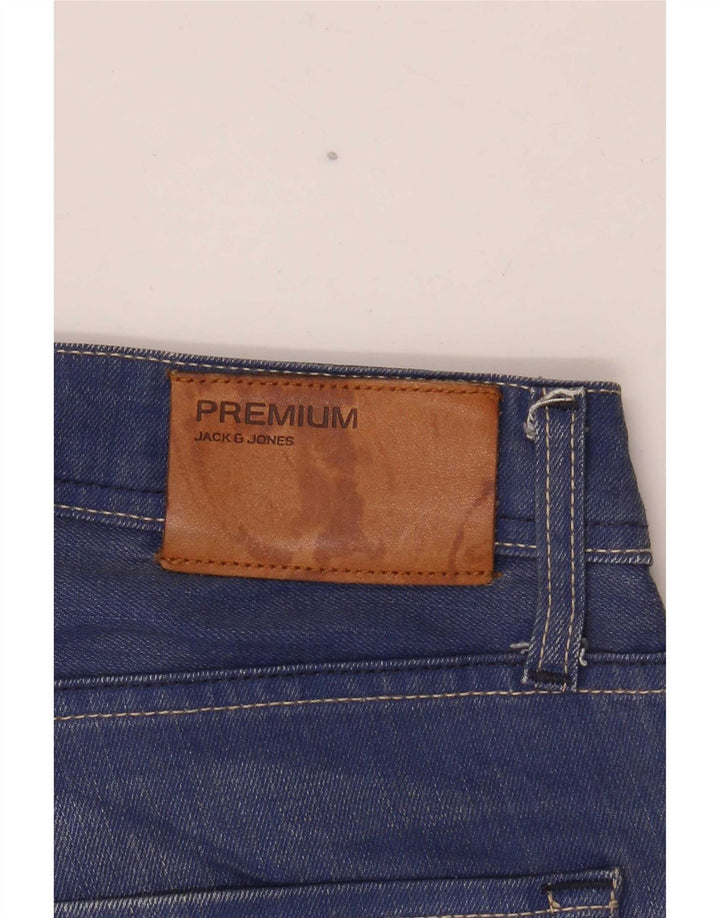 Jack & Jones muške ravne traperice W32 L36 plave