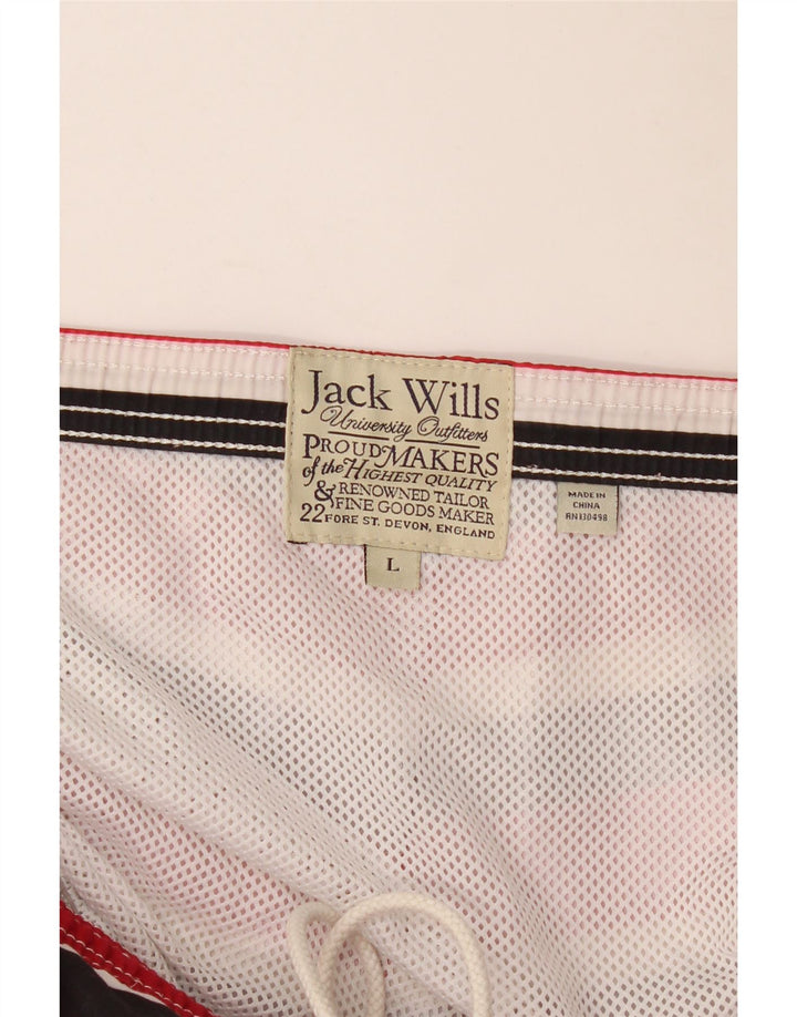 Jack Wills muške kupaće kratke hlače velike crvene pruge