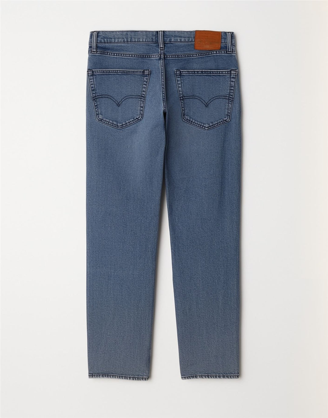 Levi's muške 502 ravne traperice W30 L30 plavi pamuk