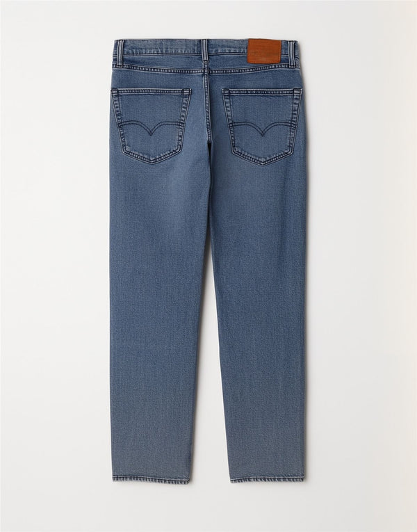 Levi's muške 502 ravne traperice W30 L30 plavi pamuk