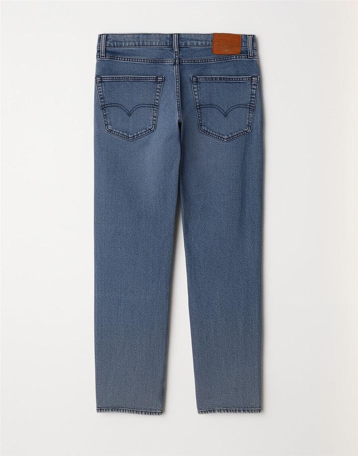 Levi's muške 502 ravne traperice W30 L30 plavi pamuk