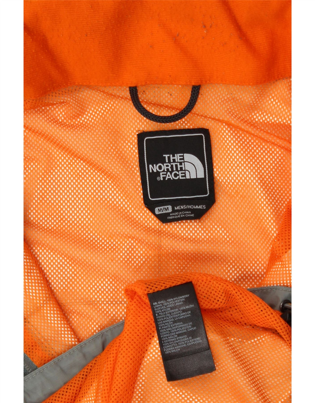 The North Face muška kišna jakna s kapuljačom UK 38 srednje sivi najlon
