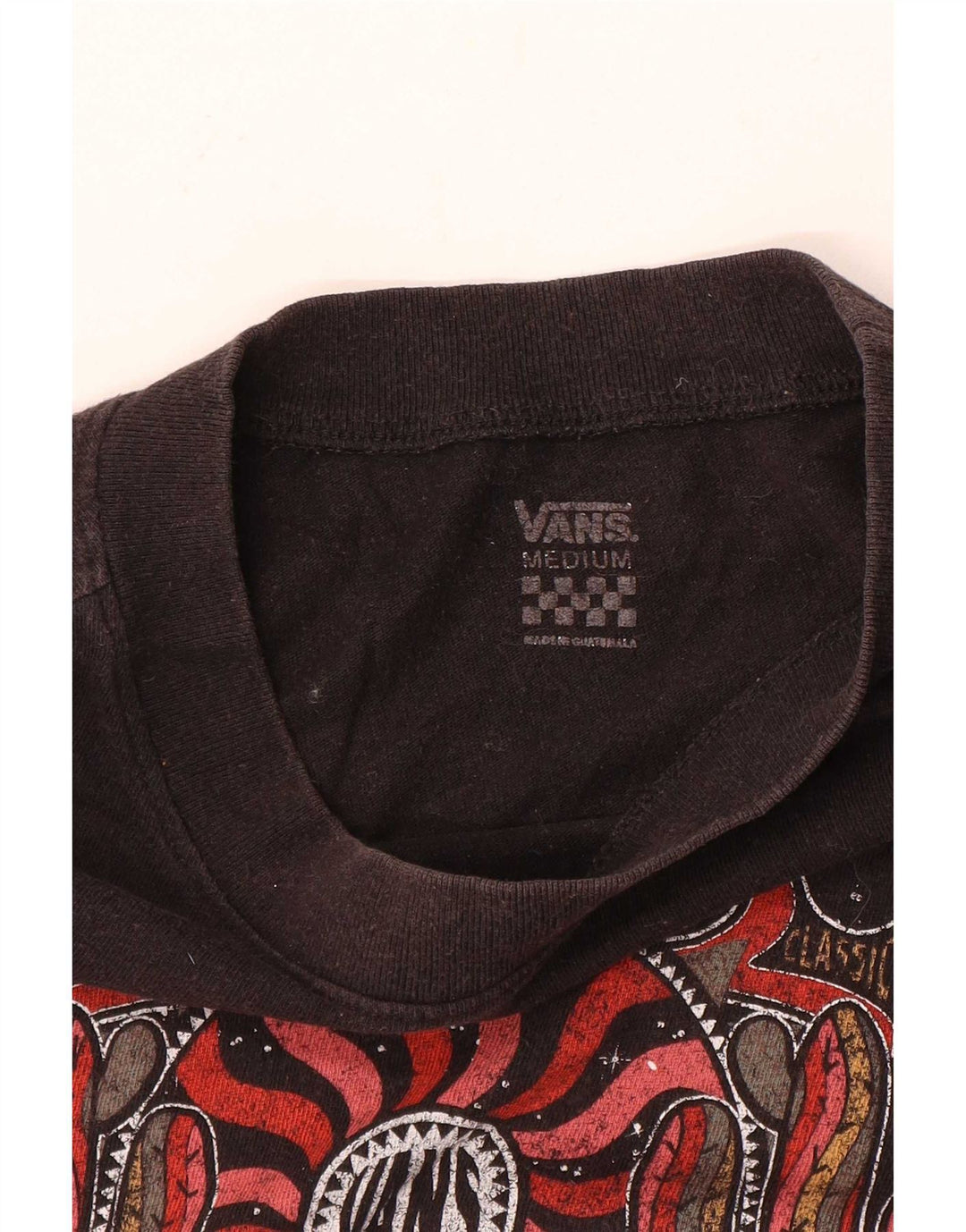 Vans ženska majica kratkih rukava s grafičkim motivima UK 14 srednje crna