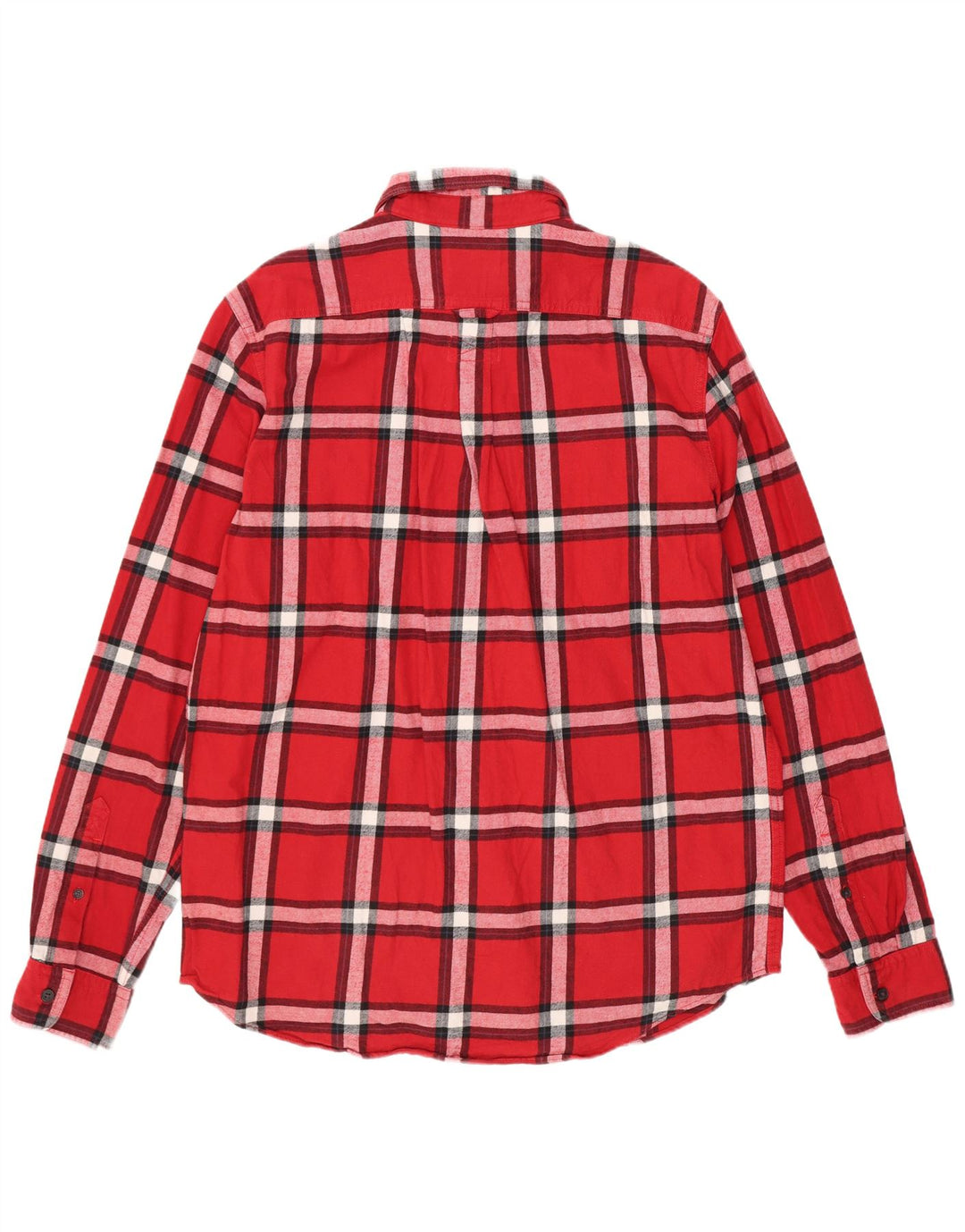 Timberland muška flanelska košulja standardnog kroja, veliki crveni karirani pamuk
