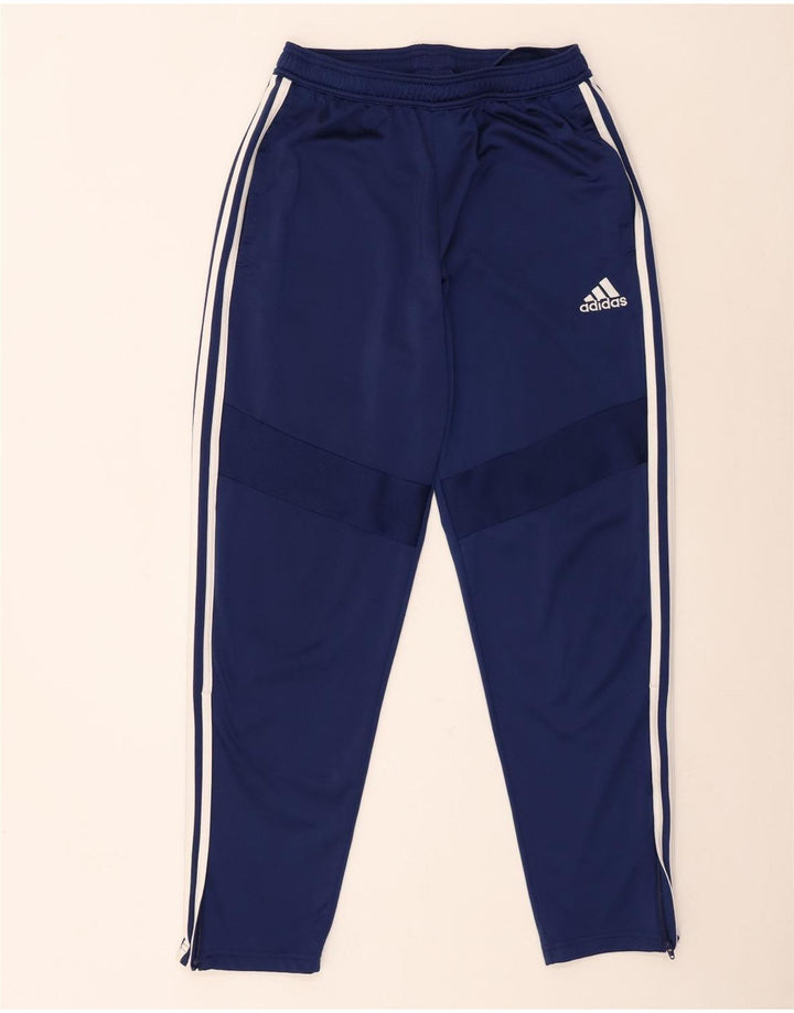 Adidas muške trenirke srednje tamnoplave poliesterske hlače