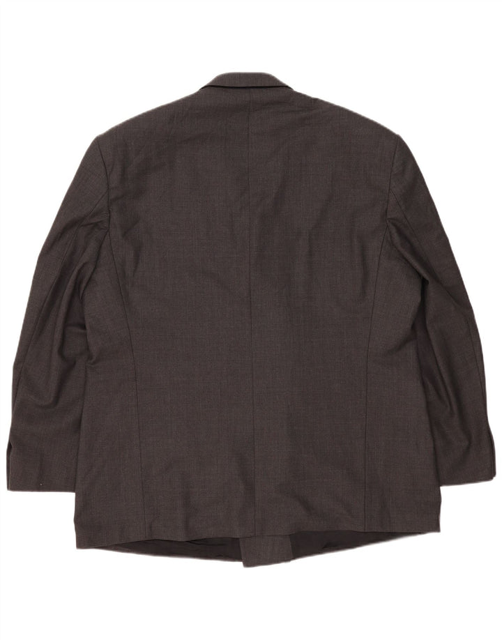 Marks & Spencer muška jakna s dvostrukim kopčanjem UK 46 XL siva nova vuna