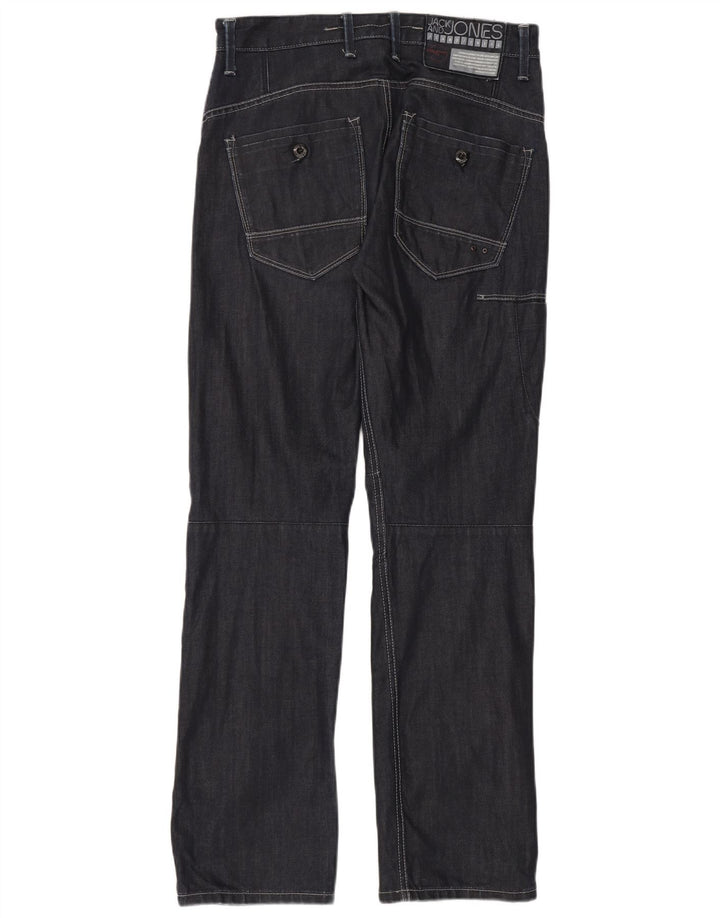 Jack & Jones muške Cargo ravne traperice W32 L33 tamnoplave