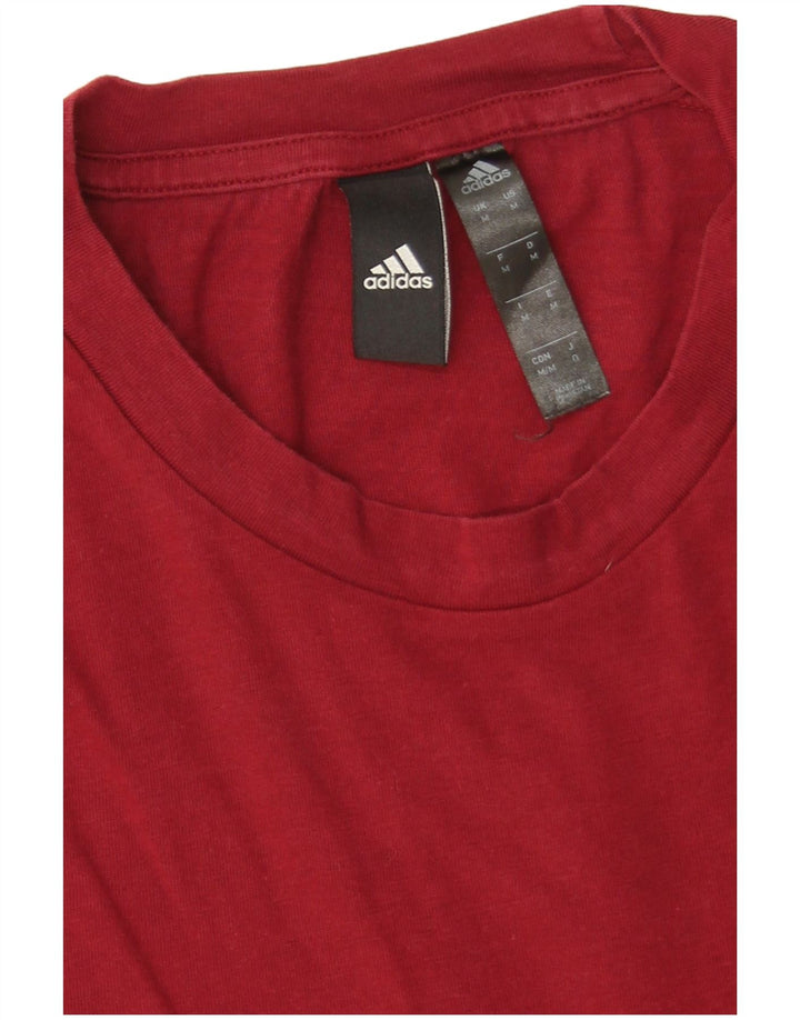 Adidas muška majica kratkih rukava Srednje crveni pamuk