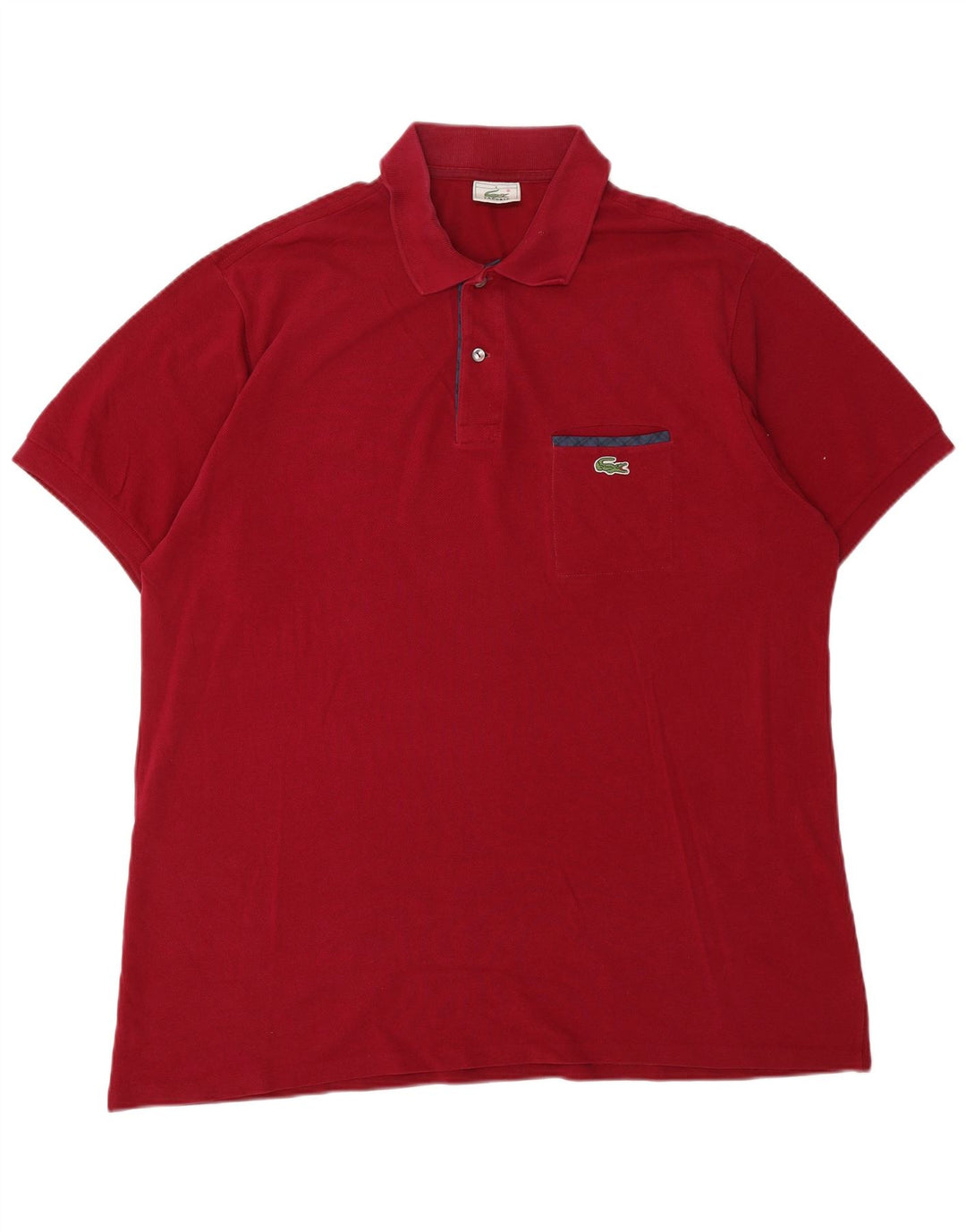 LACOSTE muška polo majica veličina 6 XL crveni pamuk