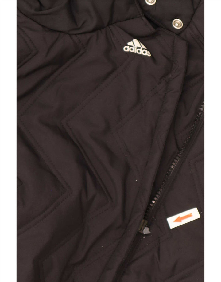 Adidas ženska prošivena jakna UK 20 2XL crni poliester