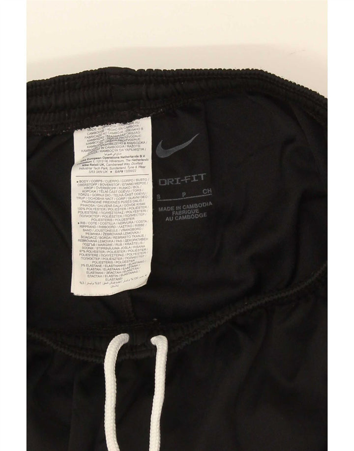 Nike muške Dri Fit hlače za trenirku male crne poliesterske