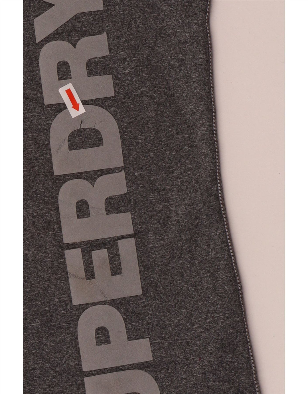 Superdry ženska majica kratkih rukava s grafičkim motivima UK 14 Veliki sivi flekasti poliester