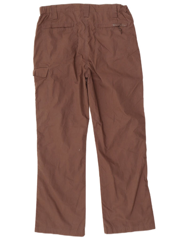 Mountain Warehouse Ženske ravne kargo hlače UK 10 male W30 L29 smeđe