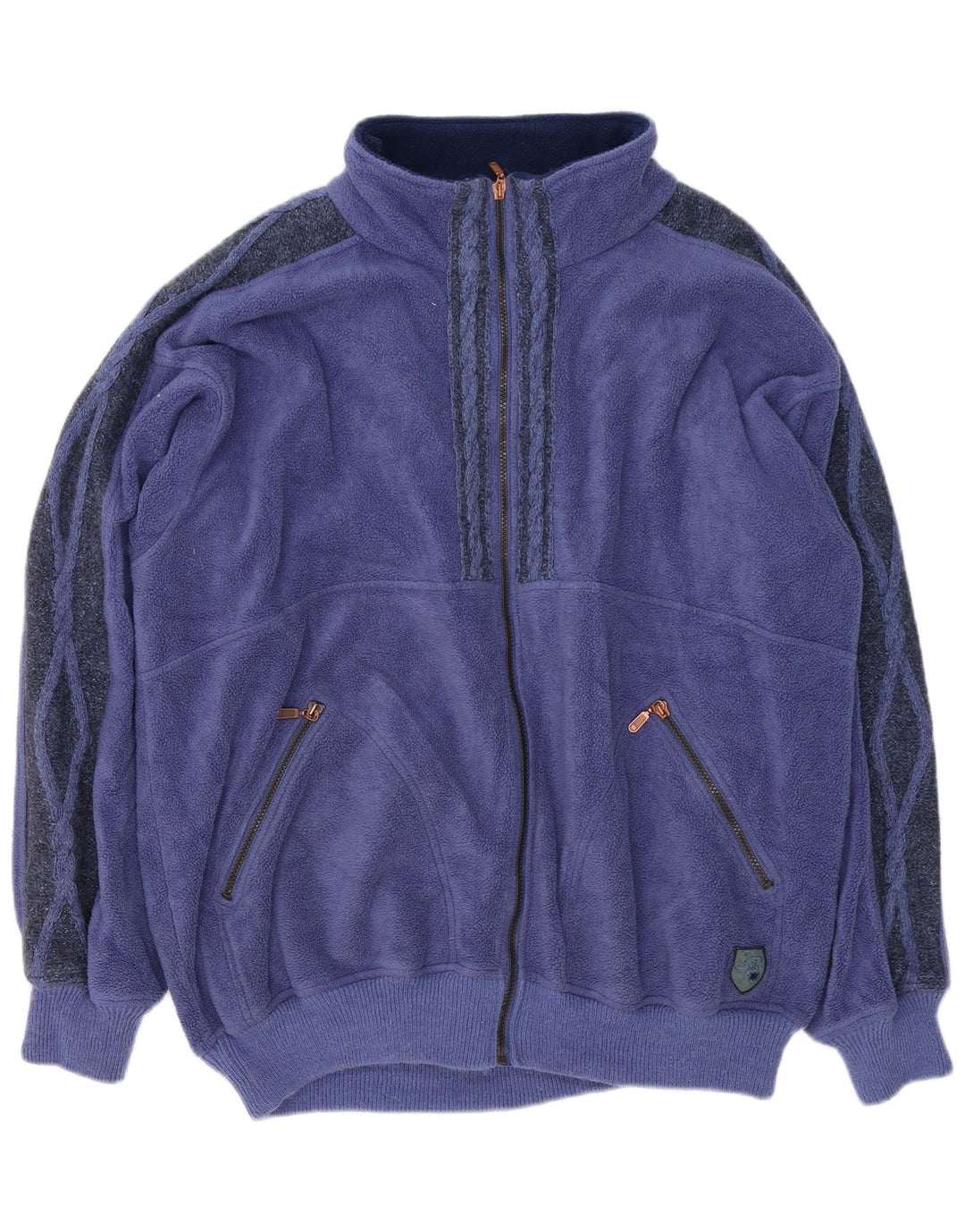 Silvy Muška jakna od flisa UK 44 2XL Ljubičasta