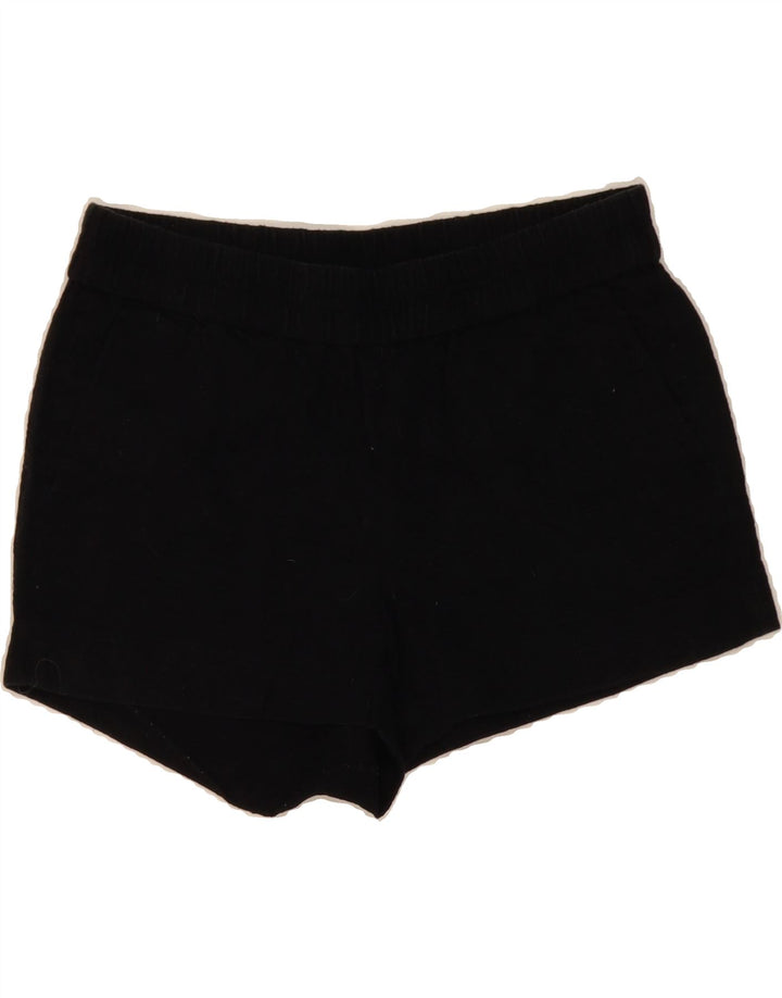 J. CREW Womens Sport Shorts US 4 Small Black Cotton Vintage J. Crew and Second-Hand J. Crew from Messina Hembry 