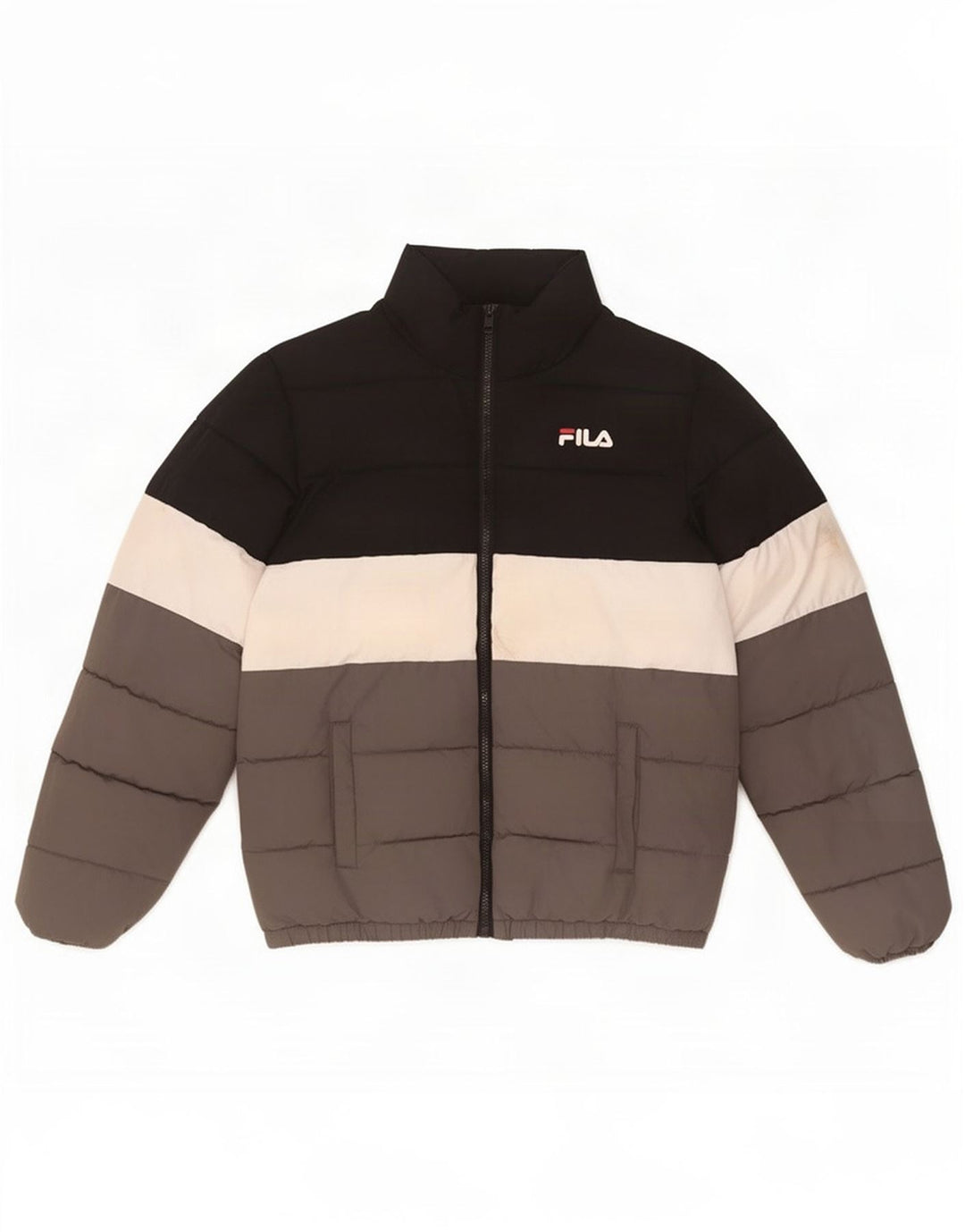 Fila Boys Graphic Podstavljena jakna 12-13 godina crna boja poliester