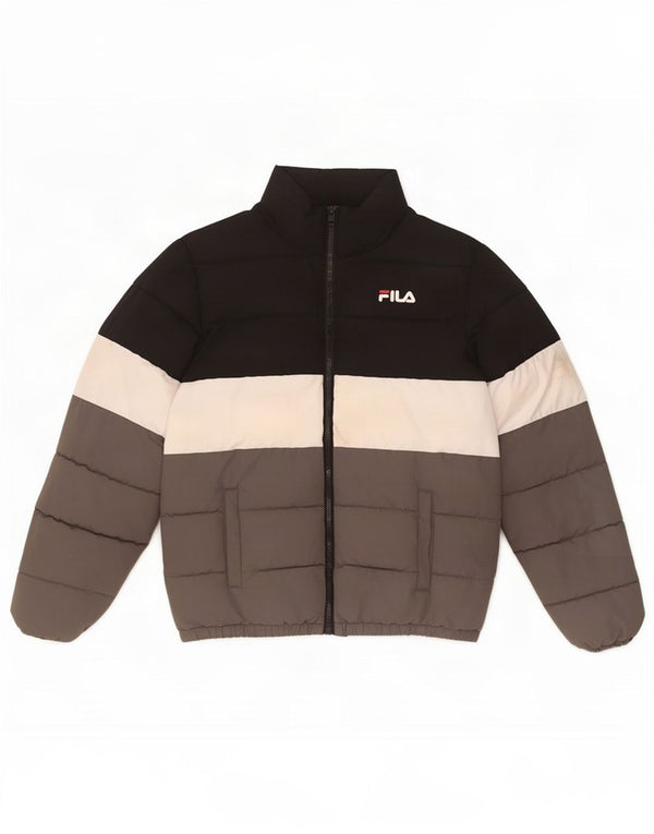 Fila Boys Graphic Podstavljena jakna 12-13 godina crna boja poliester