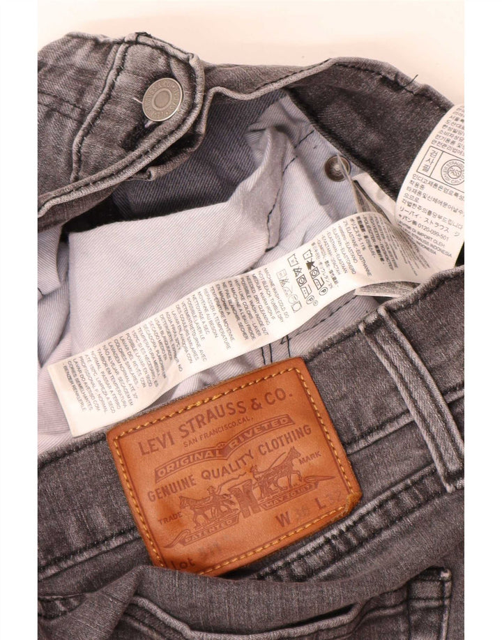Levi's muške 511 uske traperice W36 L32 sivi pamuk