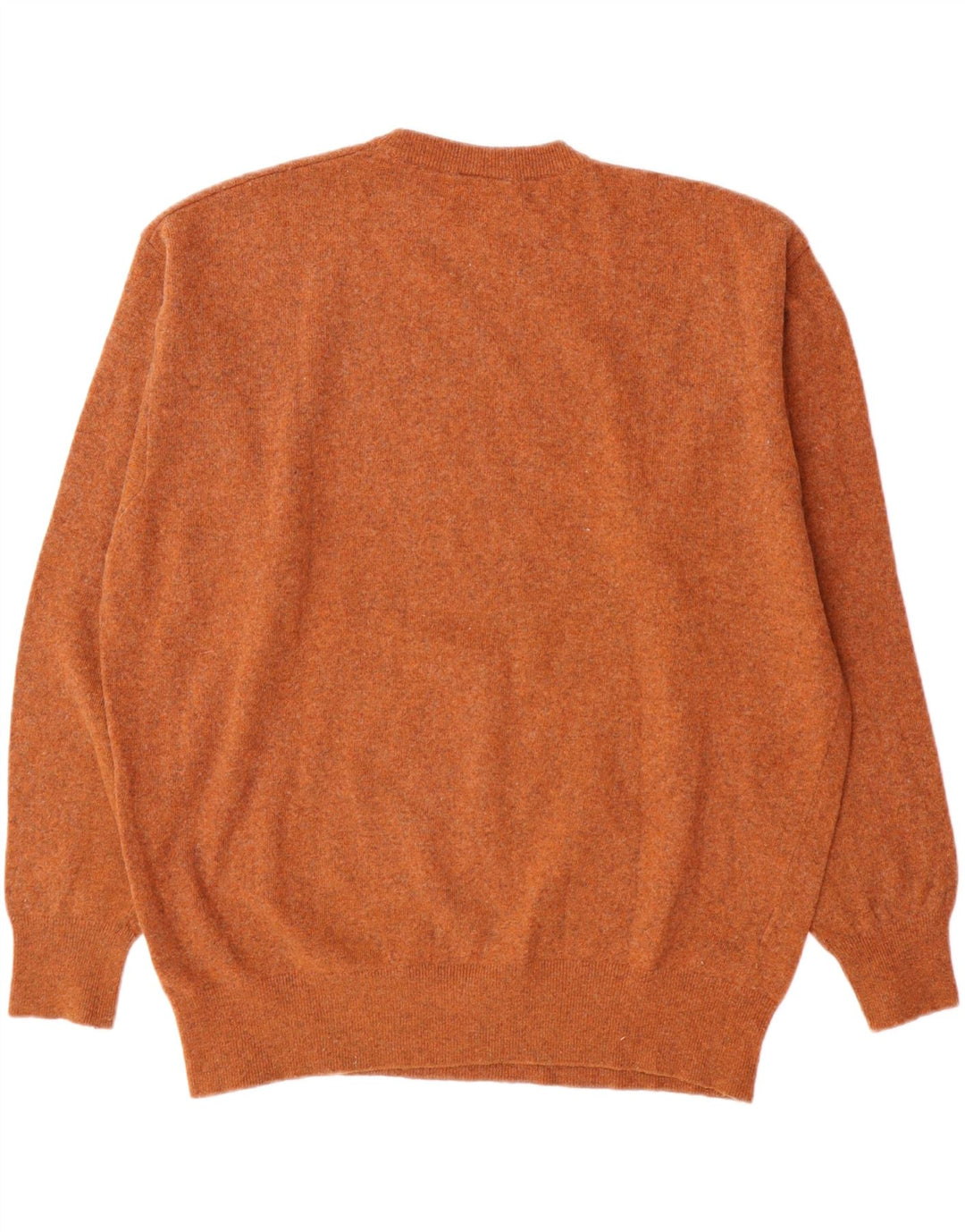 Lacoste muški džemper s okruglim izrezom, veličina 6 XL, smeđa janjeća vuna