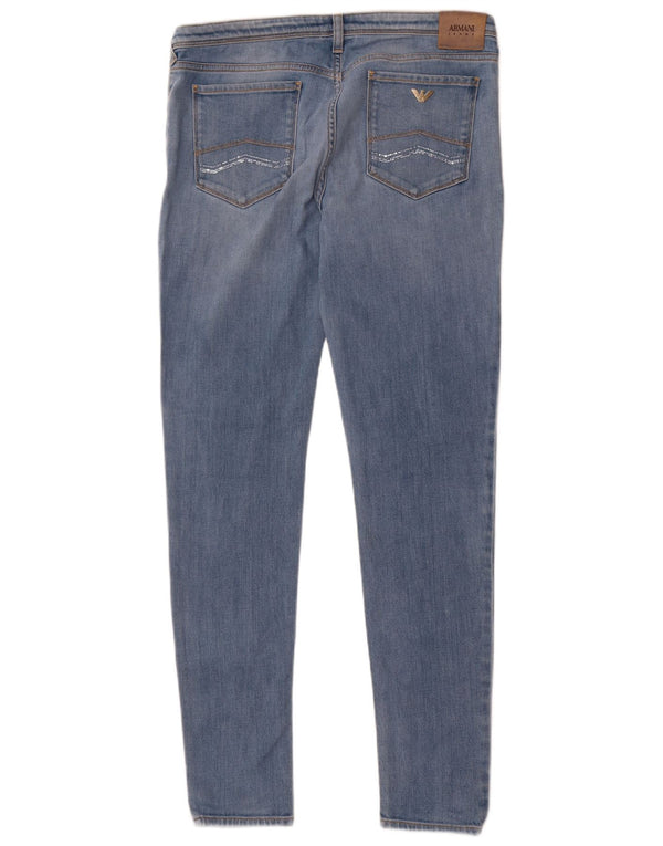 Armani ženske uske traperice W33 L31 plavi pamuk