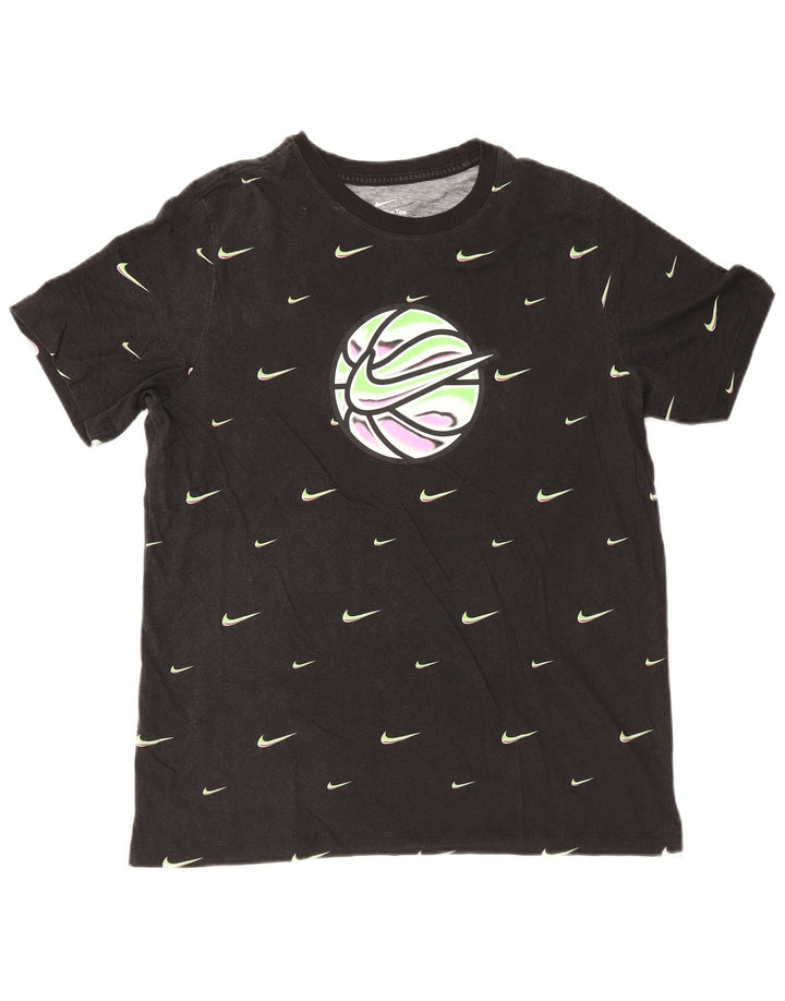 Nike muška majica s grafičkim motivima, veliki crni pamuk