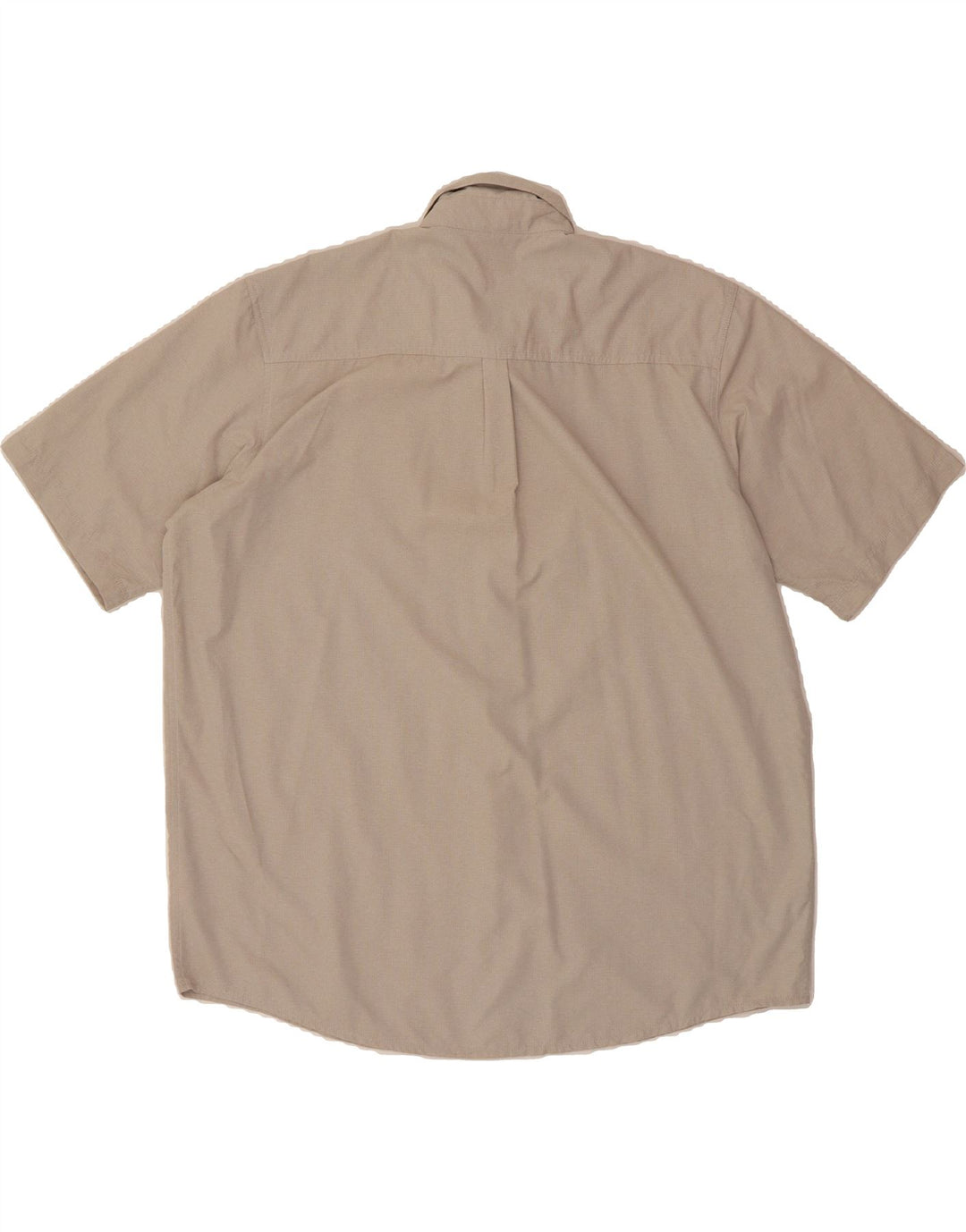 WRANGLER Mens Short Sleeve Shirt XL Grey Polyester Vintage Wrangler and Second-Hand Wrangler from Messina Hembry 
