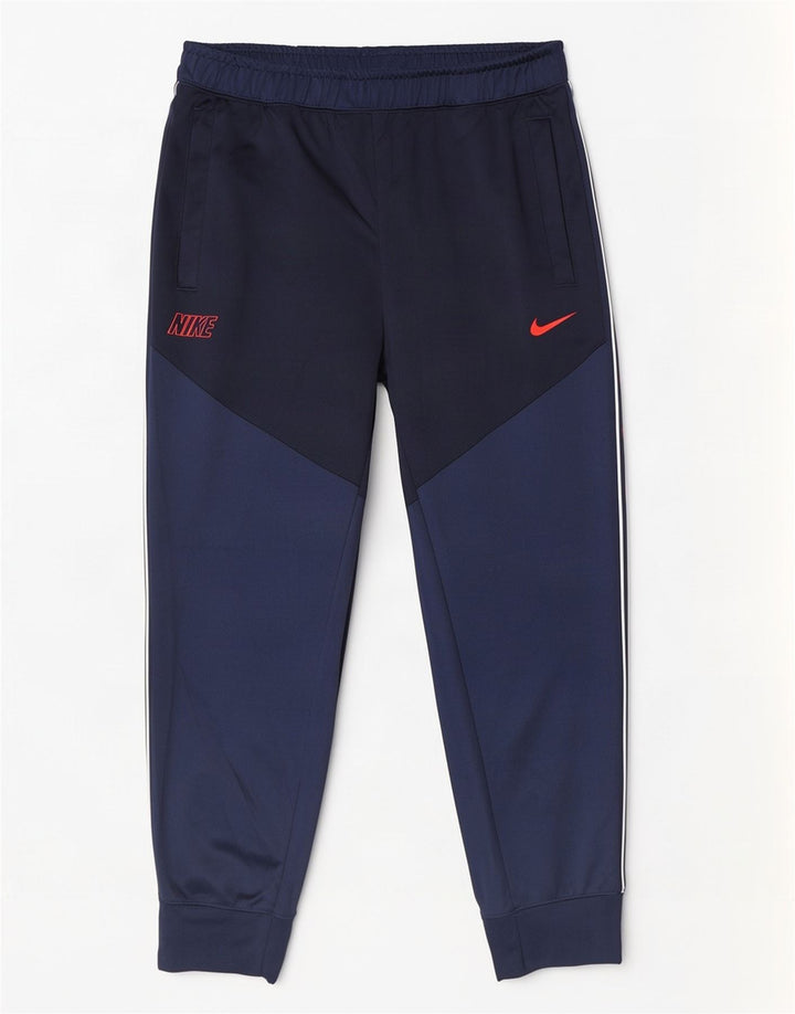 Nike muške grafičke trenirke, hlače za trčanje srednje tamnoplave boje