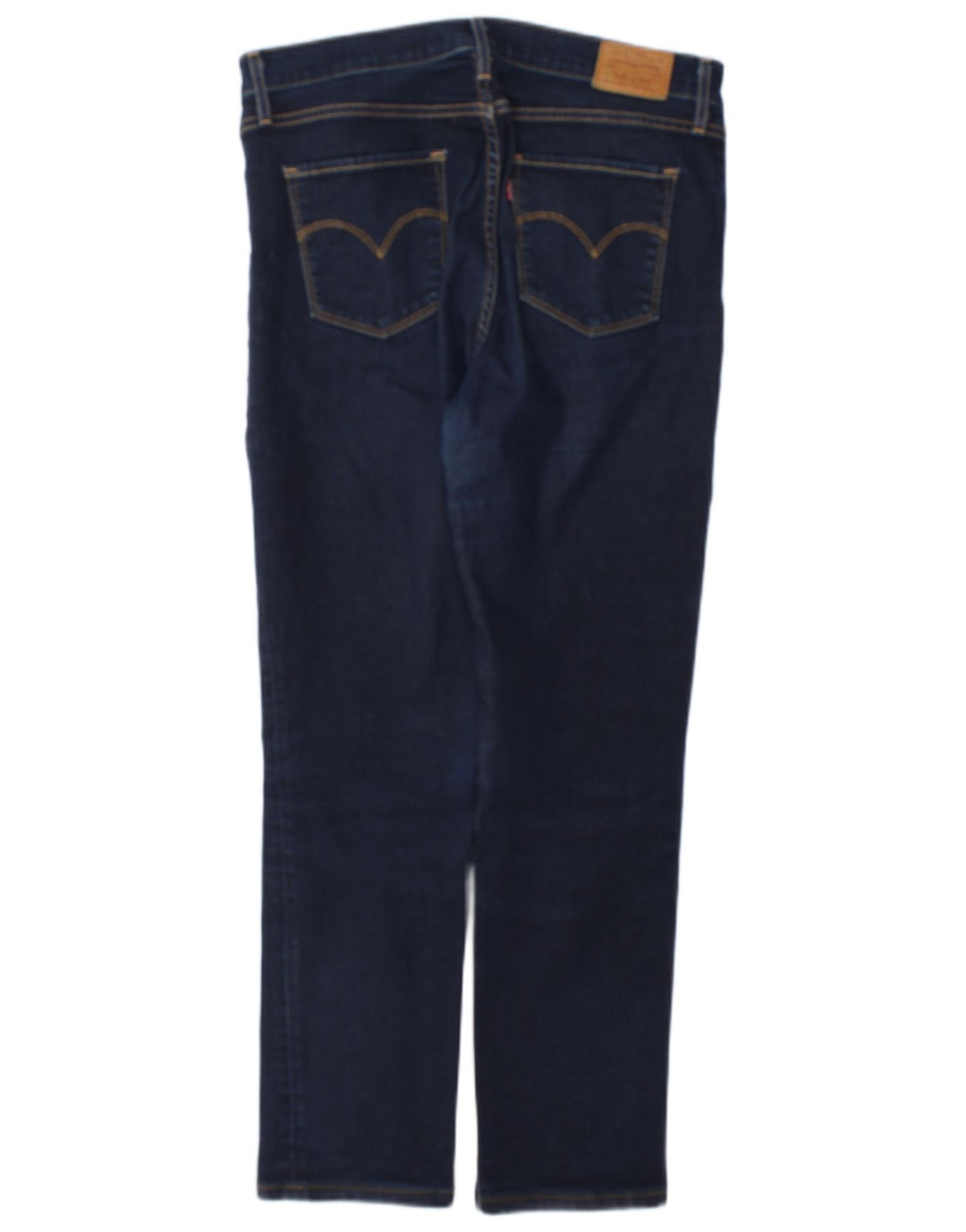 Levi's ženske uske traperice W31 L27 tamnoplavi pamuk