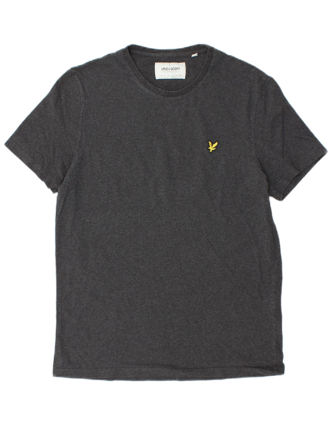 Lyle & Scott Muška majica kratkih rukava Veliki sivi pamuk