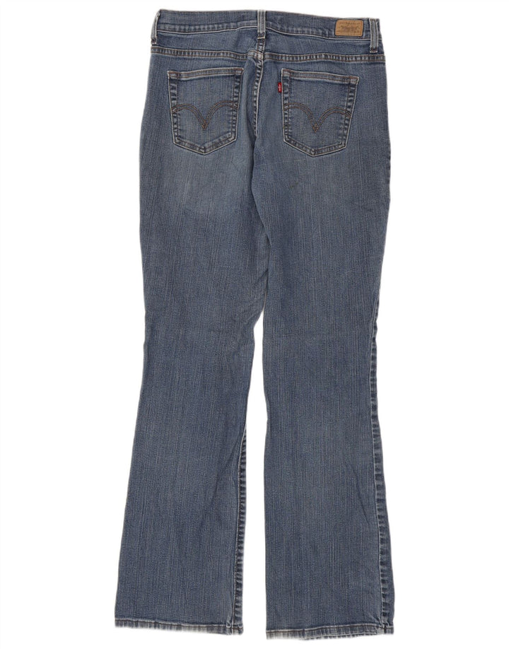 Levi's ženske 515 Bootcut traperice US 10 Large W30 L33 plavi pamuk