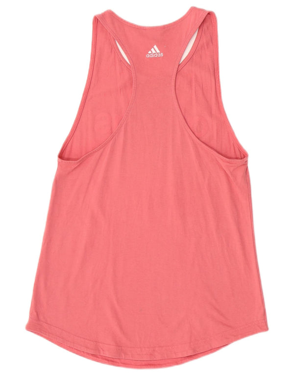 Adidas ženski grafički prsluk UK 10 Small Pink
