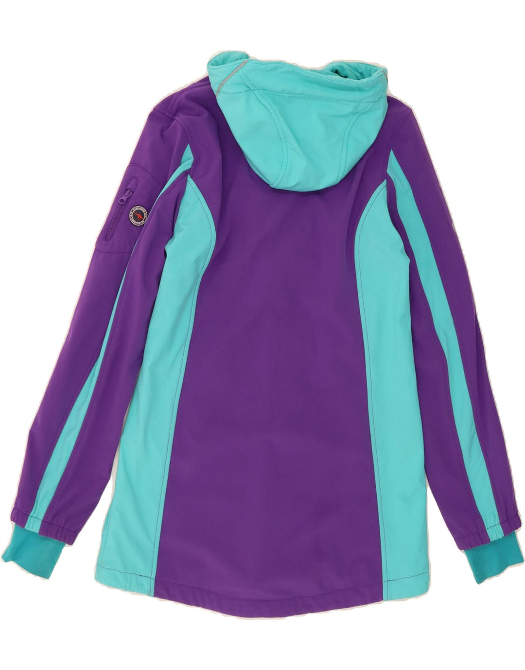 KANGAROOS Womens Graphic Windbreaker Jacket UK 10 Small  Purple Vintage Kangaroos and Second-Hand Kangaroos from Messina Hembry 