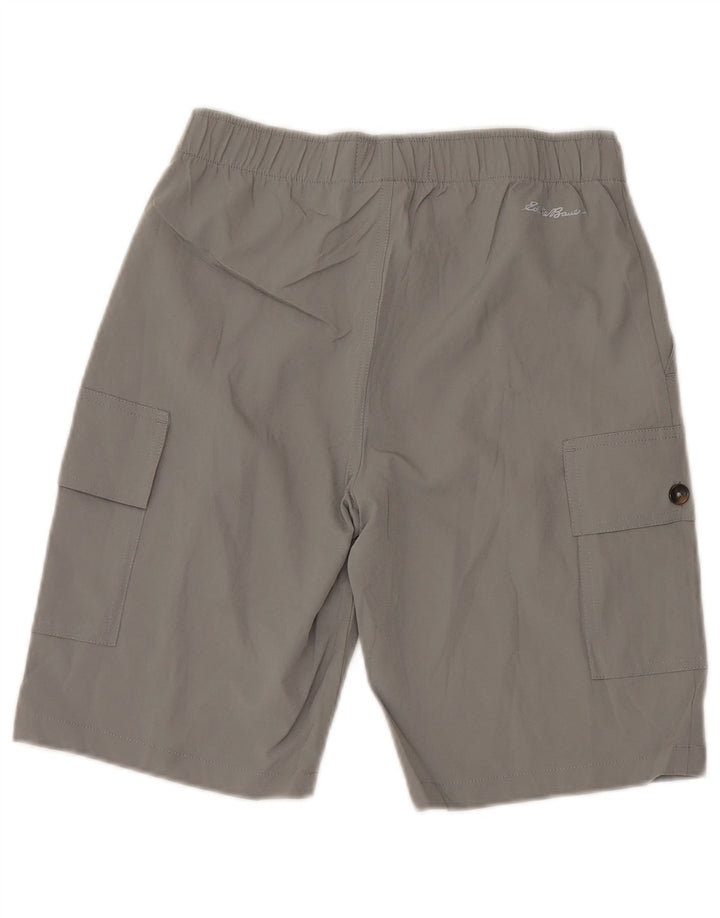 Eddie Bauer Sportske kratke hlače za dječake 13-14 godina, veliki sivi poliester