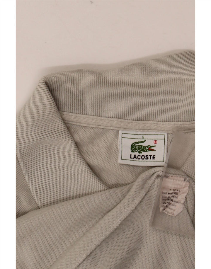 LACOSTE muška polo majica veličine 5 veliki sivi pamuk