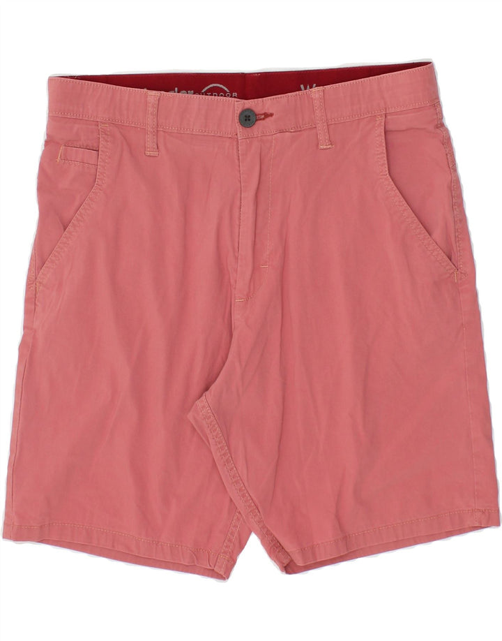 WRANGLER Mens Chino Shorts W32 Medium Pink Cotton Vintage Wrangler and Second-Hand Wrangler from Messina Hembry 