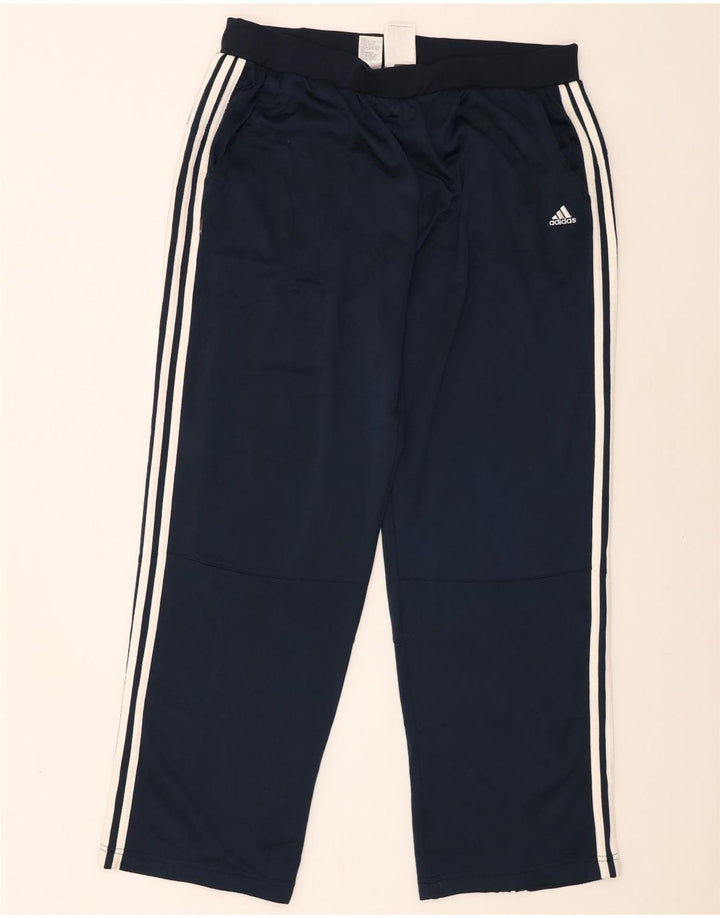 Adidas muške hlače za trenirku XL tamnoplavi poliester