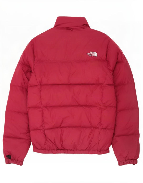 The North Face ženska podstavljena jakna UK 10 Small Burgundy najlon