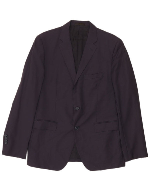 Massimo Dutti muška jakna s 2 gumba EU 52 velika tamnoplava vuna