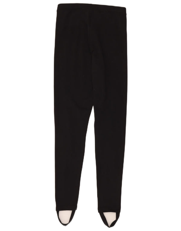 ADIDAS ženske tajice sa stremenom UK 10 male crne poliesterske