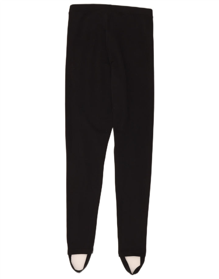 ADIDAS ženske tajice sa stremenom UK 10 male crne poliesterske