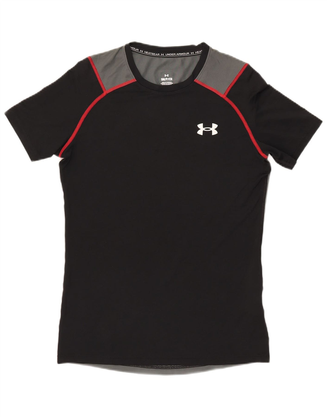 Under Armour muška majica kratkih rukava Mali crni poliester u boji