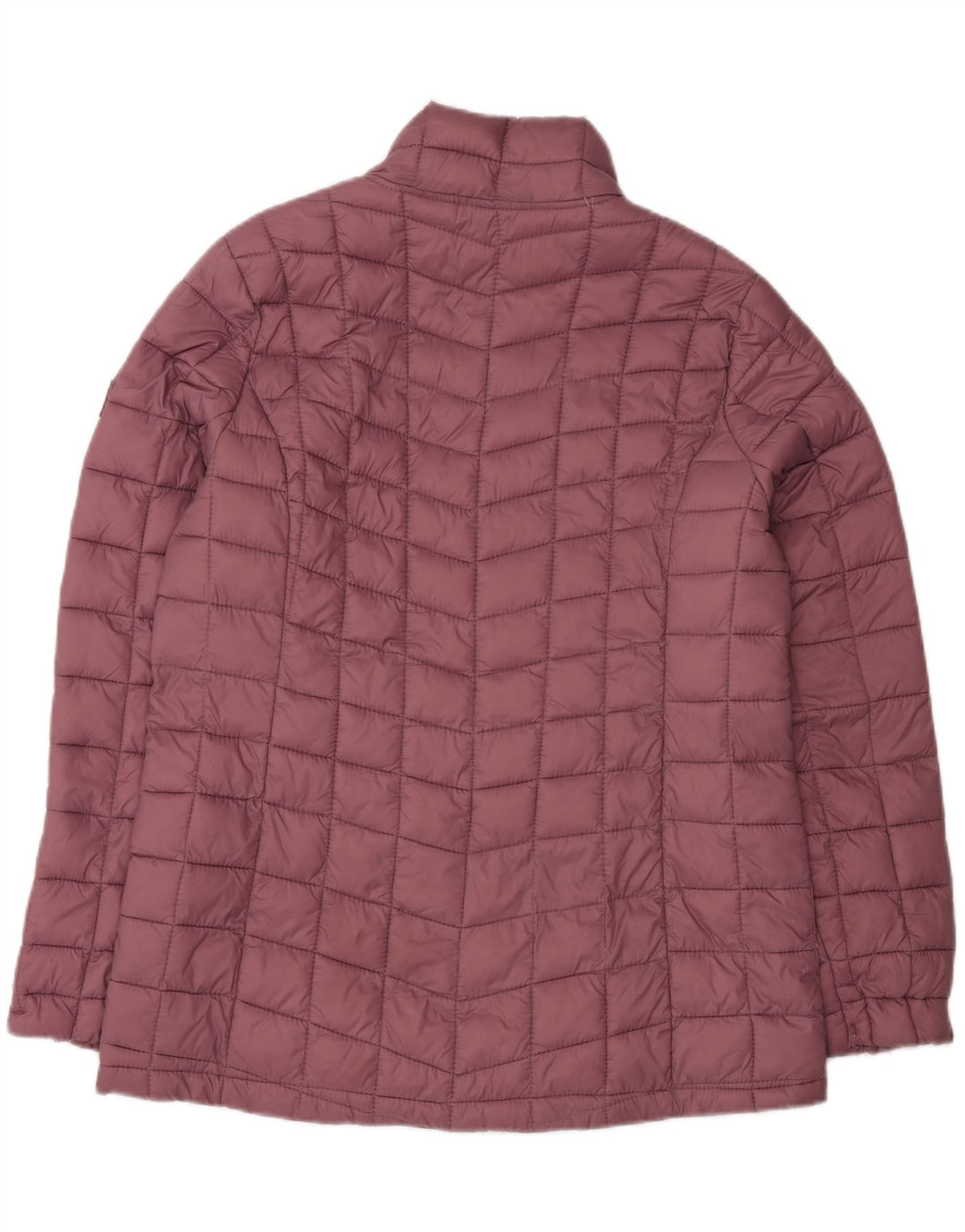 Reebok ženska podstavljena jakna UK 14 Medium Maroon poliester